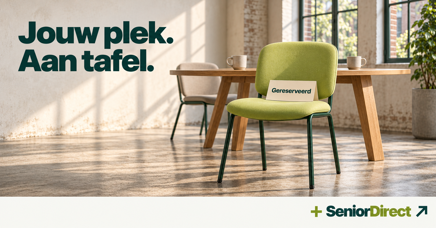Ervaring aan tafel bij SeniorDirect